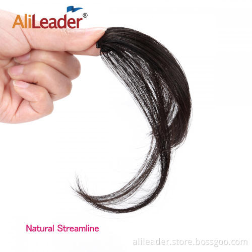 Human Hair Front Fringe Clip in Hair Extension